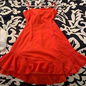 Red lucy in the sky dress